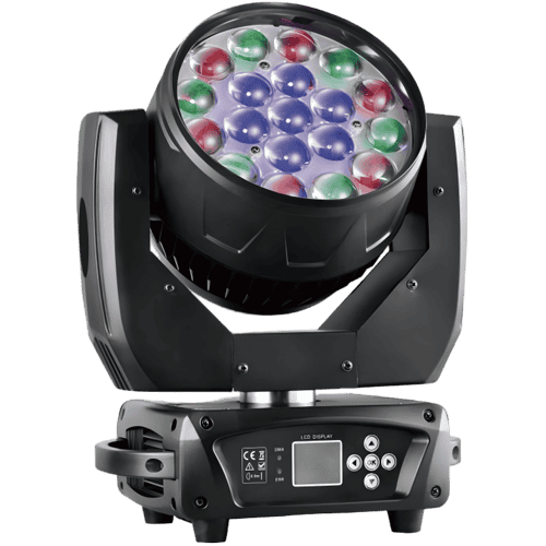 19颗全彩LED摇头染色灯19PCS LED